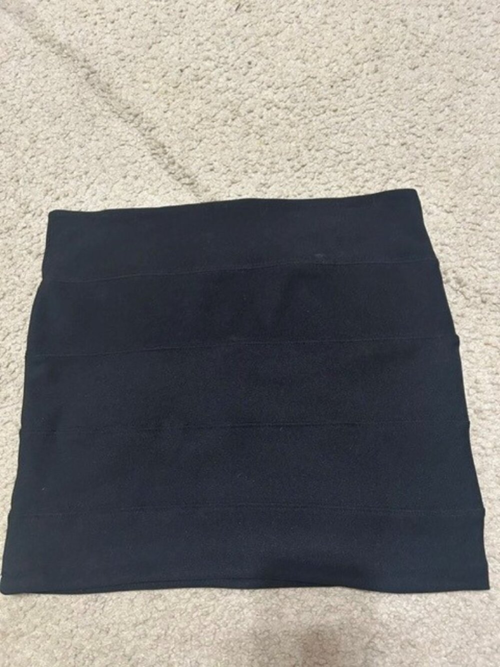 Ambience Apparel black mini skirt